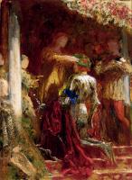 Dicksee, Frank Bernard - Victory A Knight Being Crowned With A Laurel Wreath